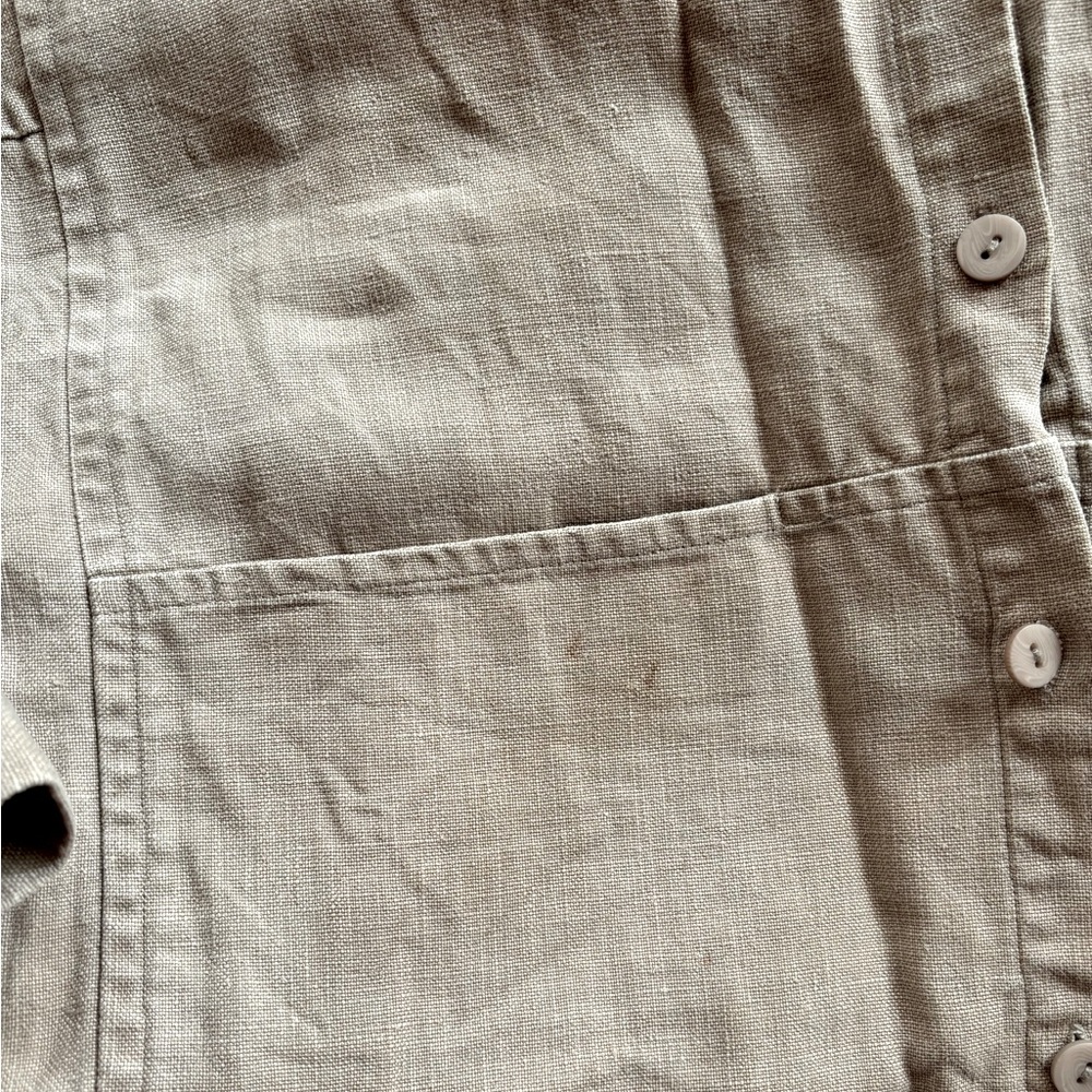 Vintage Eileen Fisher Linen Chore Coat - Picture 8 of 8